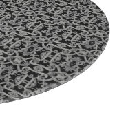 GOTHIC 12" Ronde glazen snijplank (Hoek)