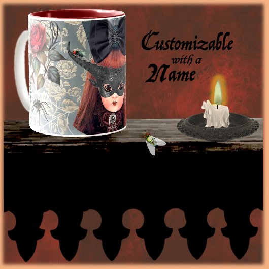 Gothic 2-tone gepersonaliseerde mok