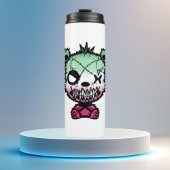 Gothic Abrosexual Pride Flag Gekleurd Beer Thermosbeker