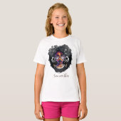 Gothic Afro Woman T-shirt (Voorkant volledig)