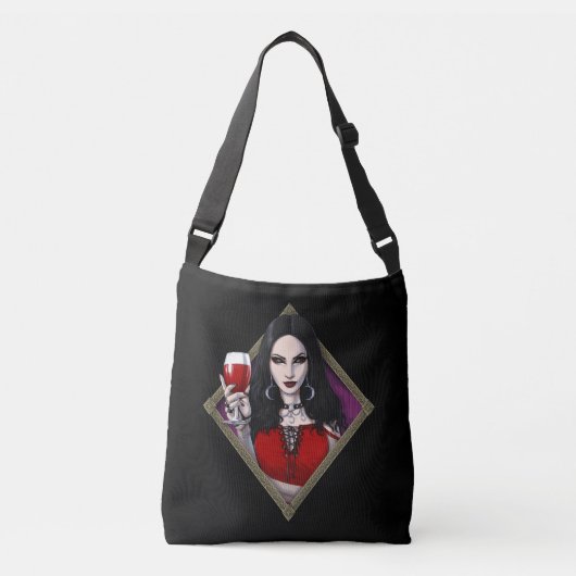 Gothic Alien Witch Crossbody Tas (Voorkant)