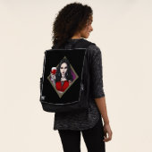 Gothic Alien Witch Rugtassen (Gedragen)