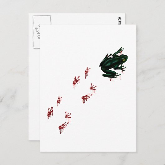 Gothic Amphibian Briefkaart (Voorkant / Achterkant)