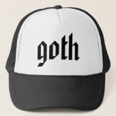 Gothic - Anarchie - Trucker Hat Trucker Pet (Voorkant)