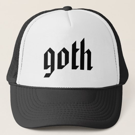 Gothic - Anarchie - Trucker Hat Trucker Pet (Voorkant)