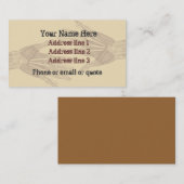 Gothic Anatomy Hands Visitekaartje Tan 2 (Voorkant / Achterkant)