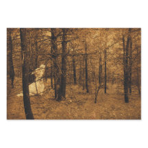 Gothic  Angel Brown Forest Trees