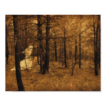 Gothic  Angel Brown Forest Trees