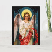 Gothic Angel Christmas Kaart (Voorkant)