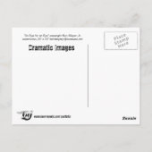 Gothic Angel drogen Briefkaart (Achterkant)