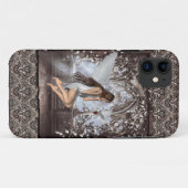 Gothic Angel en haar hond Case-Mate iPhone Case (Achterkant (horizontaal))