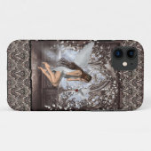 Gothic Angel en haar hond Case-Mate iPhone Case (Achterkant (horizontaal))
