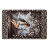 Gothic Angel en haar hond Magneet (Horizontaal)
