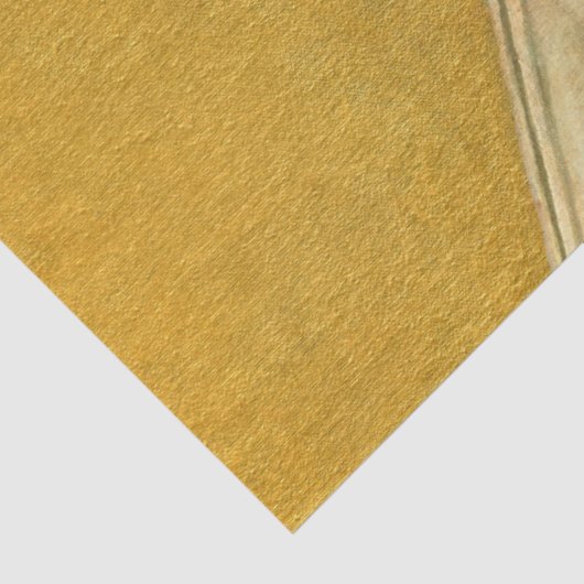  Gothic Angel over Gold-weefselpapier Tissuepapier (Detail)