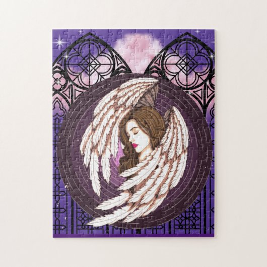 Gothic Angel Puzzle Legpuzzel (Verticaal)