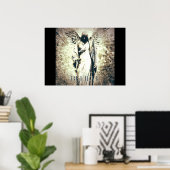 Gothic angel  rustige kunst gelooft poster (Thuiskantoor)