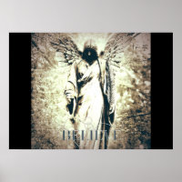 Gothic angel  rustige kunst gelooft