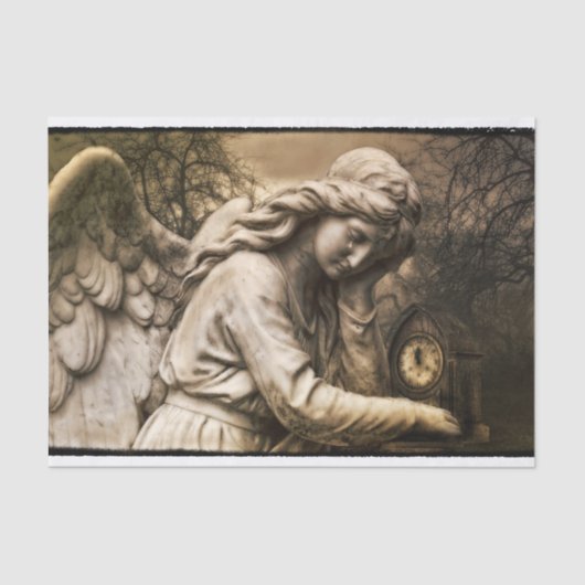 Gothic angel tissue papier (Voorkant)