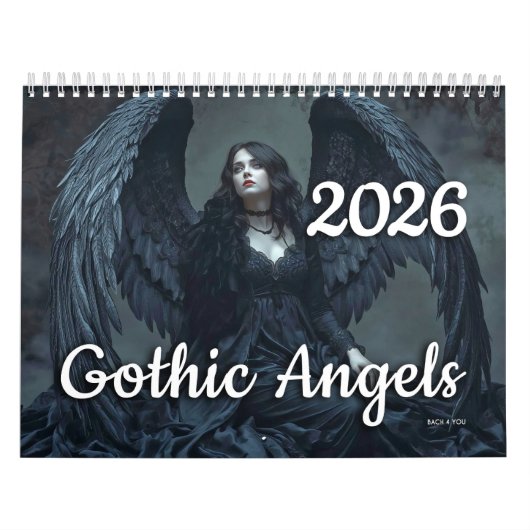 Gothic Angels 2026 Calendar Kalender (Hoes)
