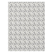 Gothic Animal Skull met Flowers Pattern Tafelkleed (Voorkant)