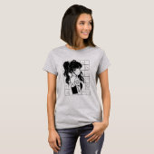 Gothic Anime Vrouw T-shirt (Voorkant volledig)
