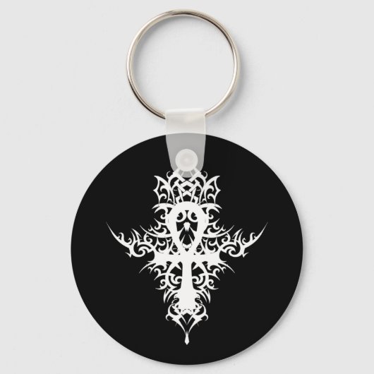Gothic Ankh Sleutelhanger (Voorkant)