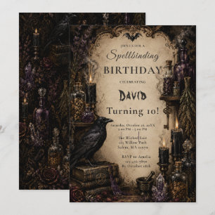 Gothic Apotheek Halloween-feest Kaart