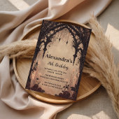 Gothic Arch Midnight Birthday Kaart