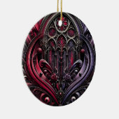 Gothic Arches Keramisch Ornament (Rechts)