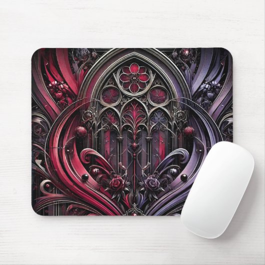 Gothic Arches Mousepad Muismat (Met muis)