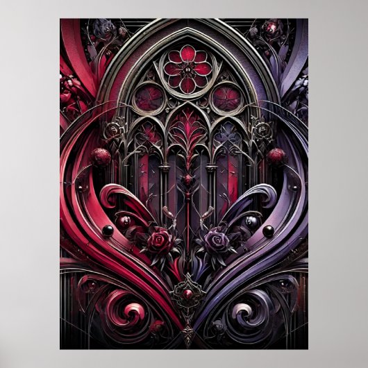 Gothic Arches Poster (Voorkant)