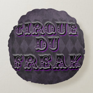 Gothic Argyle Cirque Du Freak Rond Kussen