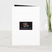 Gothic Art - Aangepaste uitnodiging (Achterkant)