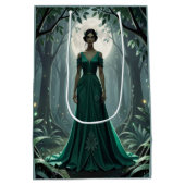 Gothic Art Deco Goddess of the Forest Medium Cadeauzakje (Achterkant)