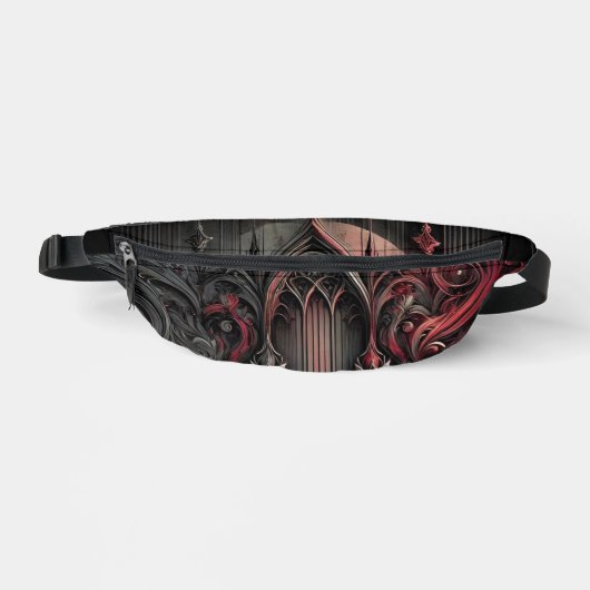 Gothic Art Fanny Pack - Custom Print Bag Heuptasje (Voorkant)