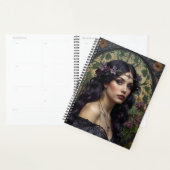 Gothic Art Nouveau Vrouw Planner (Display)