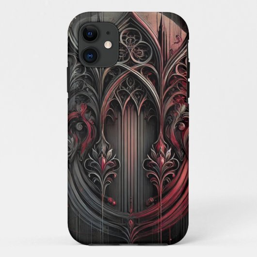 Gothic Art Phone Case – Stijlvolle bescherming (Achterkant)