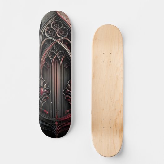 Gothic Art Skateboard (Voorkant)