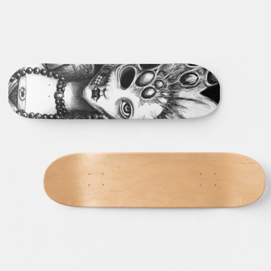 Gothic Art Skateboard Deck (Horizontaal)
