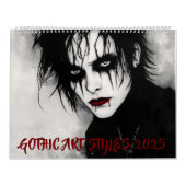 Gothic Art Styles 2025 Kalender (Hoes)