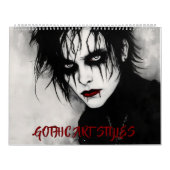 Gothic Art Styles Calendar Kalender (Hoes)