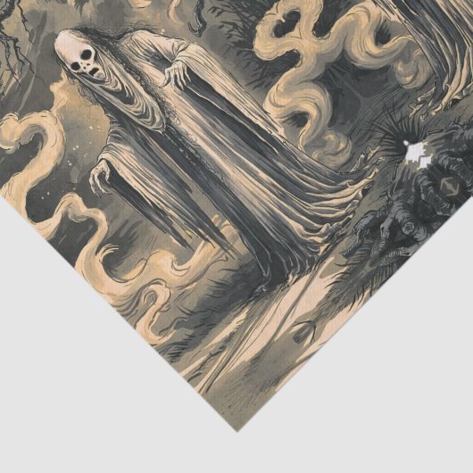 Gothic Art Tissue Paper Tissuepapier (Detail)