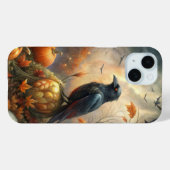 Gothic Autumn Raven - Witchy Pumpkin Forest Design Case-Mate iPhone Case (Achterkant (horizontaal))