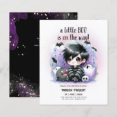 Gothic Baby Boy Ghost Little Boo op de weg (Voorkant / Achterkant)