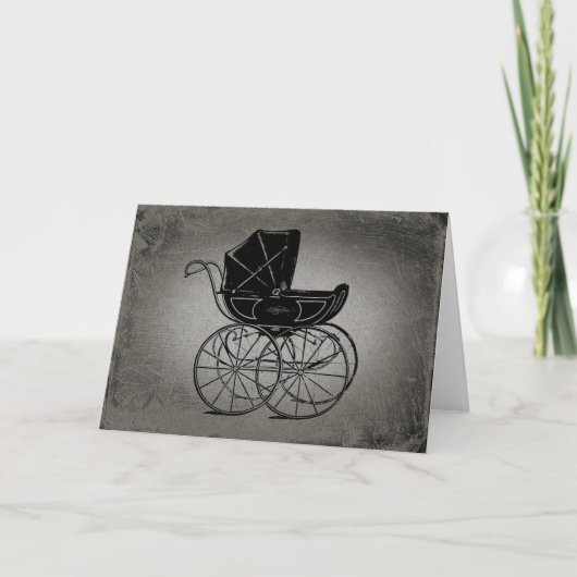 Gothic Baby Carriage Kaart (Voorkant)