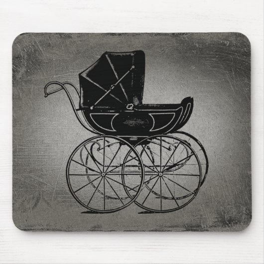 Gothic Baby Carriage Muismat (Voorkant)