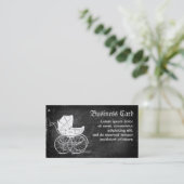Gothic Baby Carriage Visitekaartje (Staand voorkant)