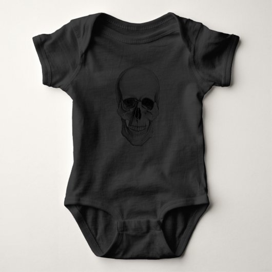 Gothic Baby Clothes Romper (Voorkant)