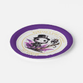 Gothic Baby Jongen of Meisje Douche Dank u Papieren Bordje (Gekanteld)