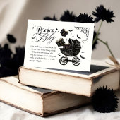 Gothic Baby Kinderwagen Halloween Boeken voor Baby Informatiekaartje
